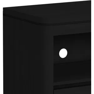Rosalie Black 3PC Set w/82" TV Console