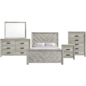Ellen White 5PC Set w/Queen Bed