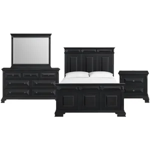 Bridgestone Black 4PC Queen Set w/NS