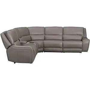 Black Hawk Simba Light Grey Sectional 6PC Set - (3)P2