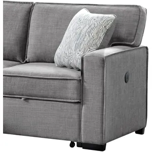 Caracas Palmer Grey 2PC Sectional