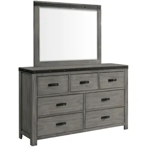 Wade Grey 3PC Queen Set
