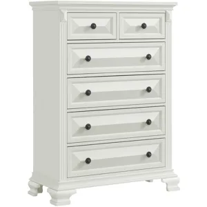Bridgestone Antique White 5PC Queen Set