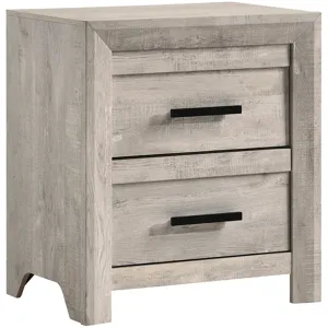 Eleanor White 4PC Set w/Queen Bed and NS