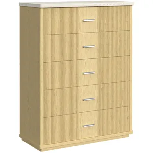 Cambrie Natural 5PC Queen Storage Set