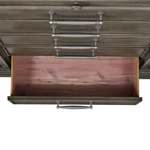Kings Court Grey 5PC Set w/Queen Bed