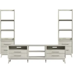 Westland Almond 3PC Set w/82" TV Console
