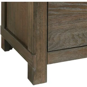 Scott Dark 4PC Set w/Queen Storage Bed & CH