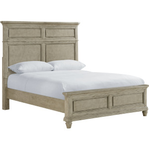 Whit-Ash Light Grey 4PC Queen Set w/CH