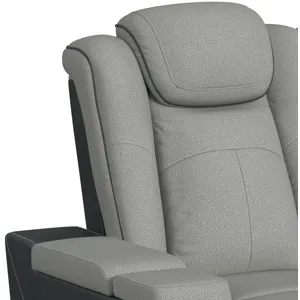 Lantana Rocky Cement/CharcoalSectional 6PC Set w/Chaise and DDT - (3)P2
