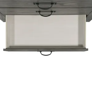Wade Grey 4PC Queen Set w/CH