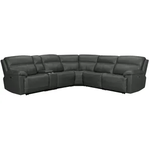 Camaro Aline Anthracite Sectional 6PC Set - (3)P3