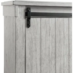 Scott White 5PC Set w/King Storage Bed