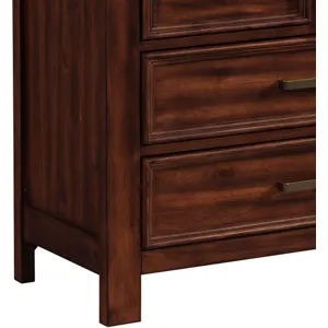 Sullivan Rich Cherry 4PC Set w/Queen Bed & NS