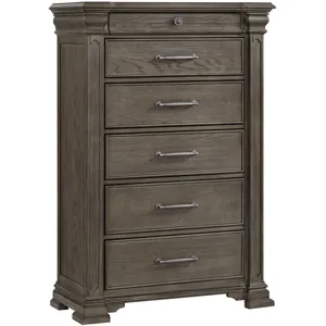 Kings Court Grey 5PC Set w/Queen Bed