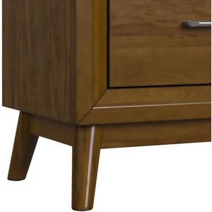 Santa Barbara Walnut 6PC Set w/60" TV Console with Fireplace Insert (Ships in 6 Boxes)