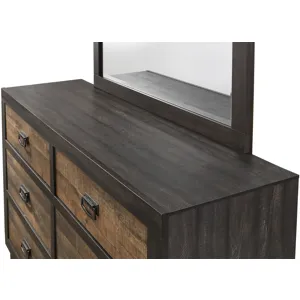 Harlington Walnut 3PC Set w/Queen Bed