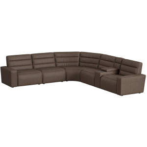 Portia Bozeman Tobacco Sectional 6PC Set - (3)P