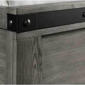 Wade Grey 3PC Queen Set