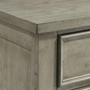 Sullivan Drift Grey 4PC Set w/Queen Bed with CH