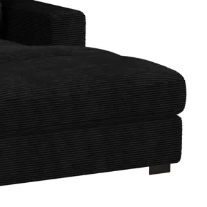Arizona Steno Black Sectional 3PC Set