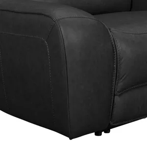 Black Hawk Simba Black Sectional 6PC Set - (3)P2