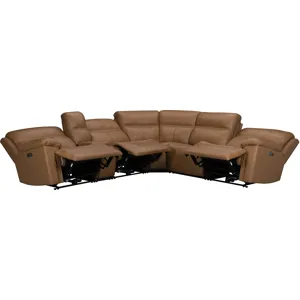 Camaro Aline Butternut Sectional 6PC Set - (3)P3