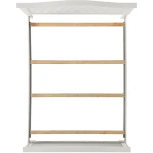 Kona White 3PC Set w/Queen Panel Bed