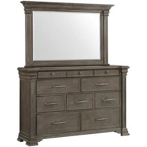 Kings Court Grey 3PC Set w/Queen Bed