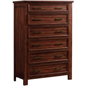 Sullivan Rich Cherry 5PC Set w/Queen Bed