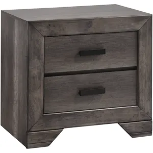 Nathan Grey Oak 5PC Queen Set