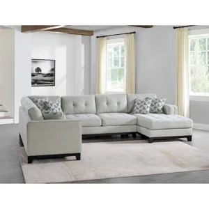 Wyatt Kymberly Stone Sectional 3PC Set