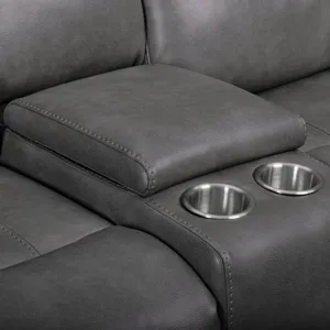 Camaro Nugget Grey Sectional 6PC Set
