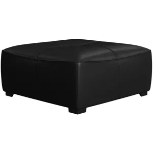 Blake Pebble Black Sectional 5PC Set & Ottoman