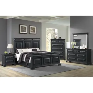 Bridgestone Black 4PC Queen Set w/CH