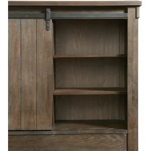 Scott Dark 4PC Set w/Queen Storage Bed & CH
