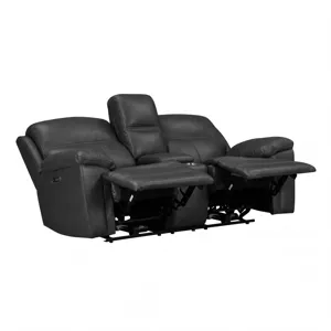 Camaro P3 Loveseat with Console in Ajax Grey