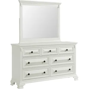 Bridgestone Antique White 3PC Queen Set