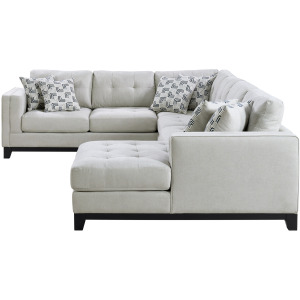 Wyatt Kymberly Stone Sectional 3PC Set