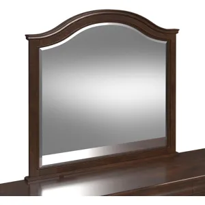 Cameron Cherry 3PC Set w/Queen Sleigh Headboard & Low Panel Footboard