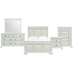 Bridgestone Antique White 5PC Queen Set