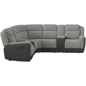 Hornet Rancho Grey Sectional 3PC Set