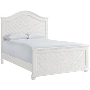 Kona White 3PC Set w/Queen Panel Bed