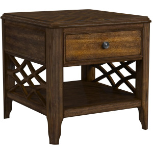 Phillipe End Table in Cherry