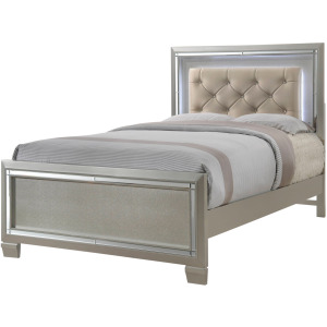 Platinum Youth Full Platform Bed