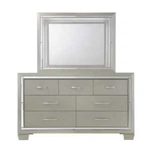 Platinum Dresser&Mirror Set