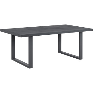 Playa Dining Table - Dark Grey