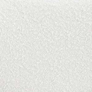 Portland Arm Chair with Snow White Fabric in Black (2 Per Carton)