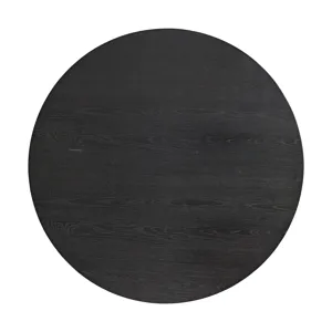 Portland Round Coffee Table in Black