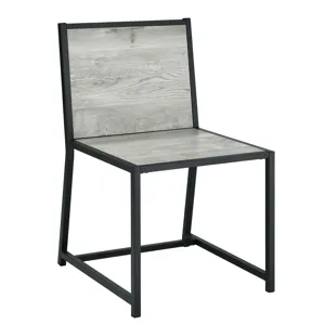 Preston Desk & Chair in Grey